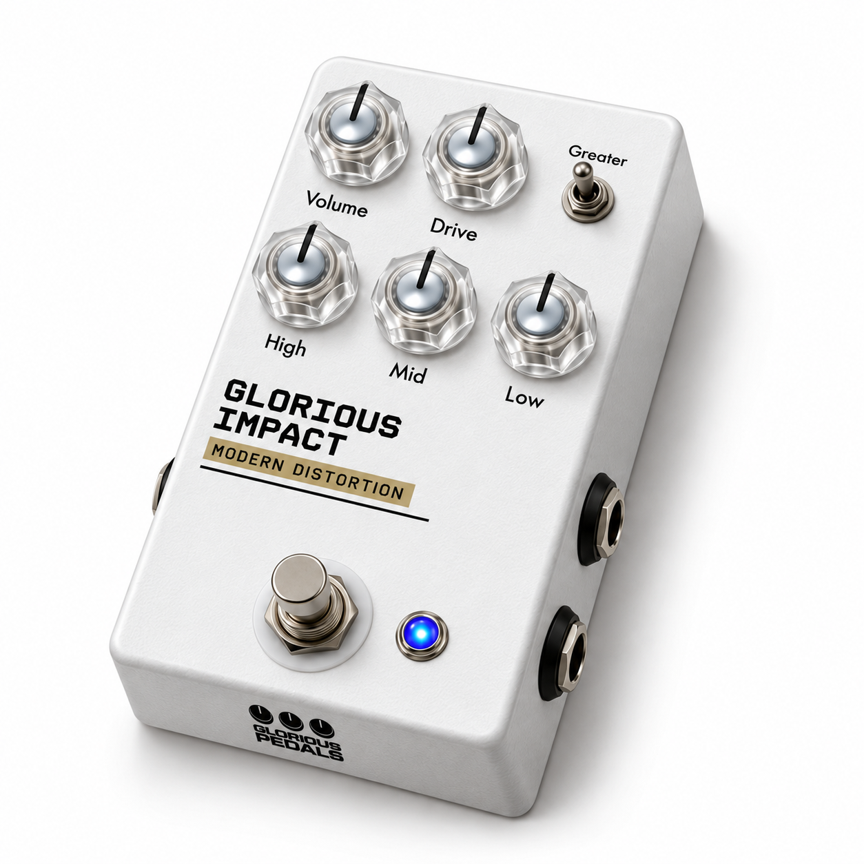 Glorious Impact modern distortion pedal